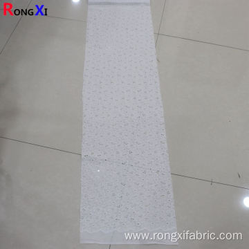 Plastic embroidery Pu Coated Cotton Fabric